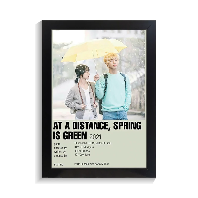 تابلو کی دراما طرح at a distance spring is green کد PF-12025