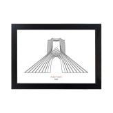 تابلو تاریخی طرح برج آزادی کد PF-18004