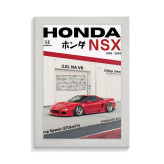 تابلو ماشین طرح هوندا NSX کد PF-23291