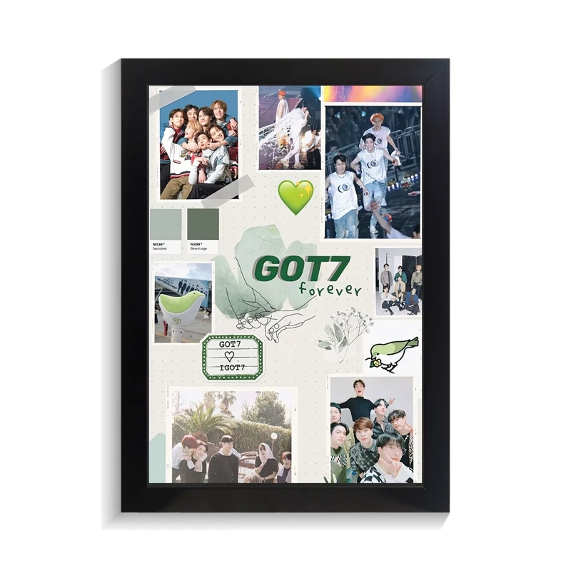 تابلو خواننده طرح Got 7 کد PF-20191