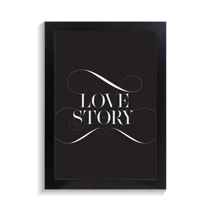 تابلو عاشقانه طرح love story کد PF-27090