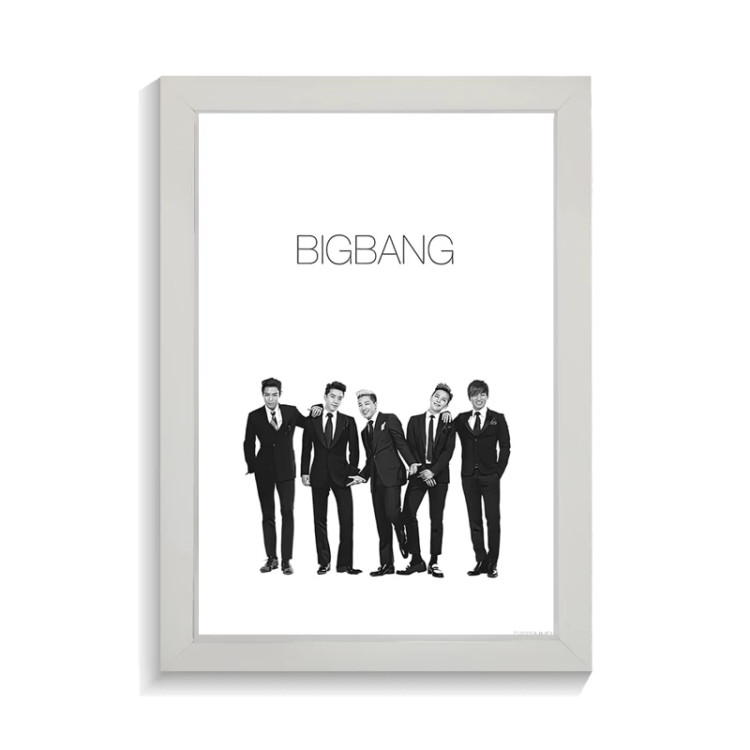 تابلو خواننده طرح BIG BANG کد PF-20029