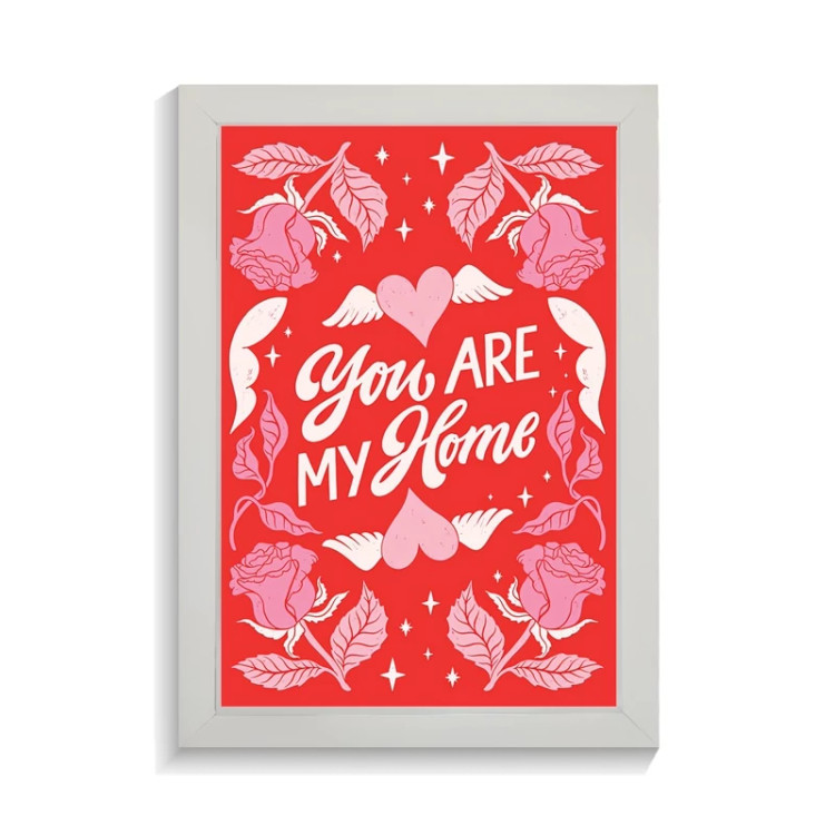 تابلو عاشقانه طرح you are my home کد PF-27072