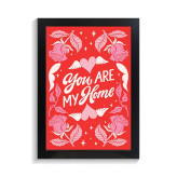 تابلو عاشقانه طرح you are my home کد PF-27072