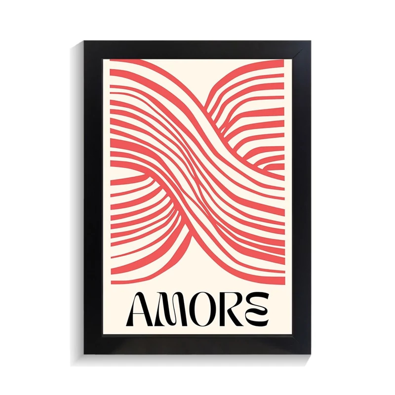 تابلو عاشقانه طرح amore کد PF-27074