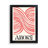 تابلو عاشقانه طرح amore کد PF-27074