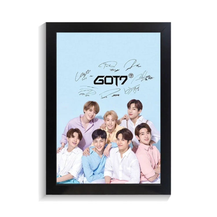 تابلو خواننده طرح Got 7 کد PF-20197