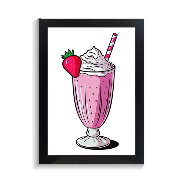 تابلو کافه و رستوران طرح بستنی کد PF-29032