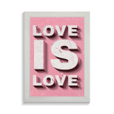 تابلو عاشقانه طرح love is love کد PF-27070