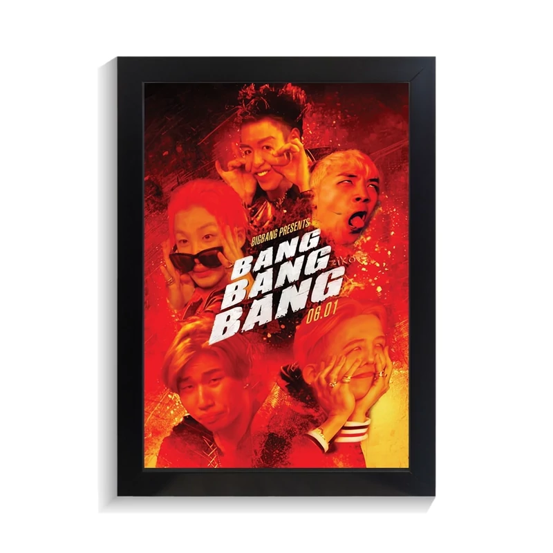 تابلو خواننده طرح BIG BANG کد PF-20025