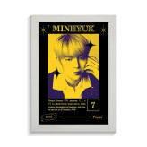 تابلو خواننده طرح Monsta x کد PF-20232