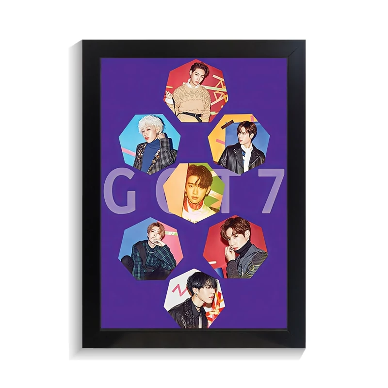 تابلو خواننده طرح Got 7 کد PF-20199