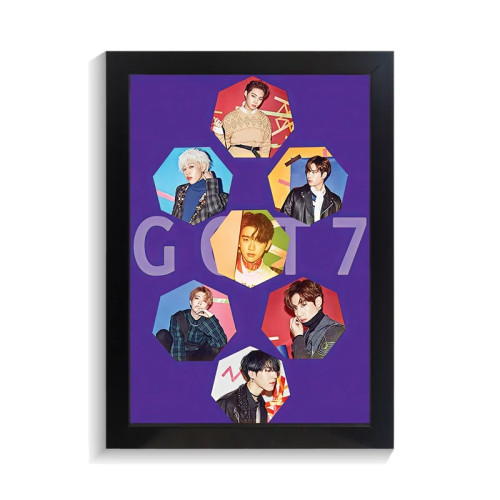 تابلو خواننده طرح Got 7 کد PF-20199