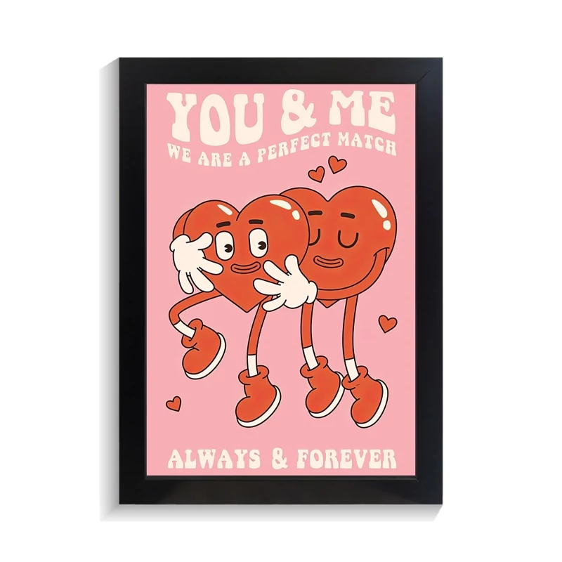تابلو عاشقانه طرح you and me کد PF-27046