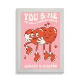 تابلو عاشقانه طرح you and me کد PF-27046