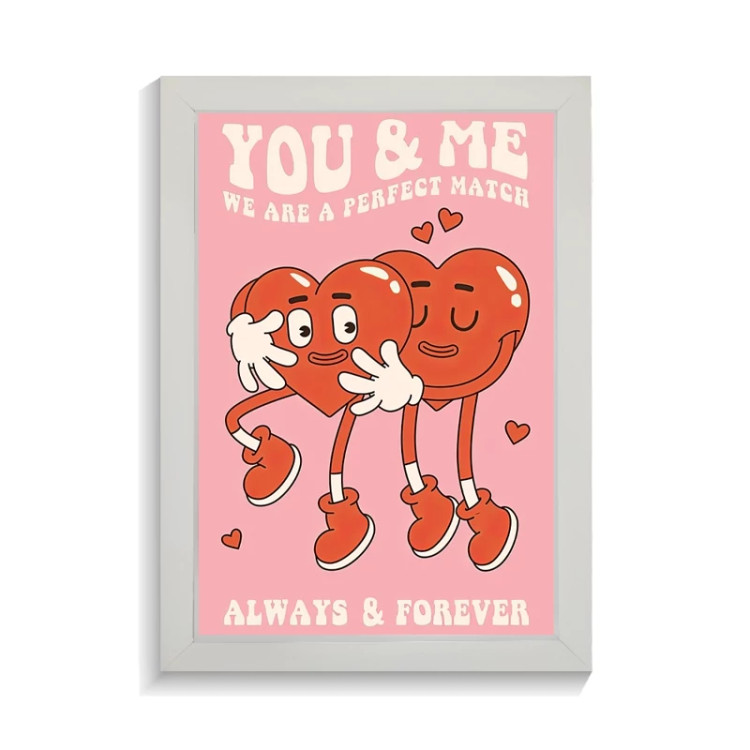 تابلو عاشقانه طرح you and me کد PF-27046