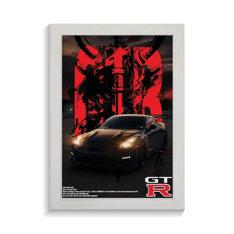 تابلو ماشین طرح نیسان GTR R35 کد PF-23405