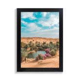 تابلو منظره طرح بیابان کد PF-22007