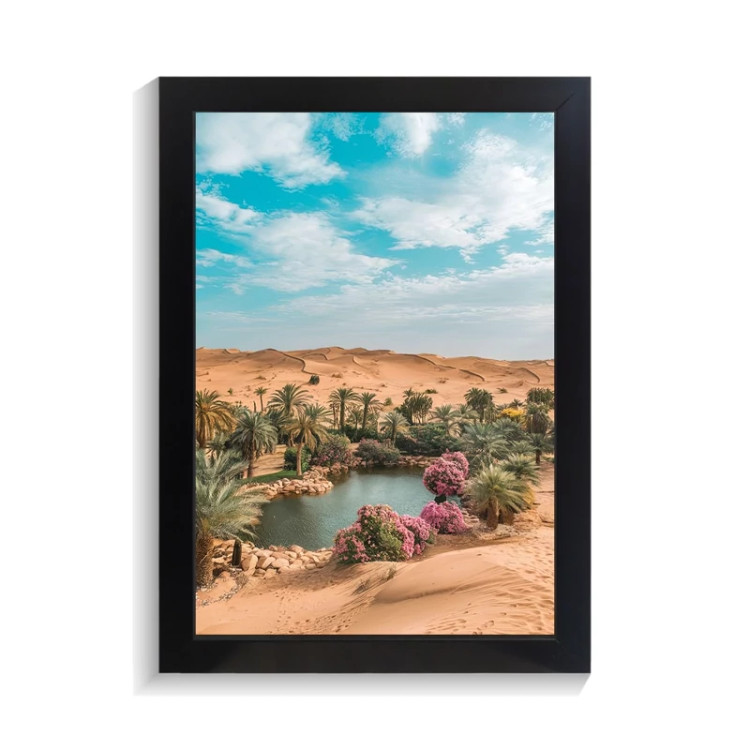 تابلو منظره طرح بیابان کد PF-22007