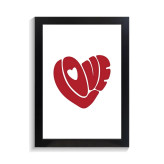 تابلو عاشقانه طرح love کد PF-27073