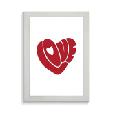 تابلو عاشقانه طرح love کد PF-27073