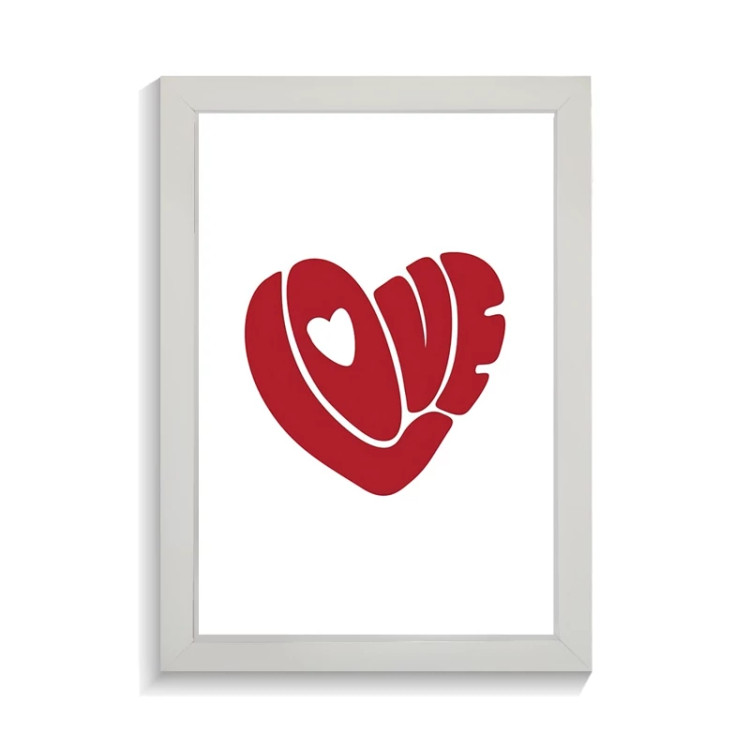 تابلو عاشقانه طرح love کد PF-27073
