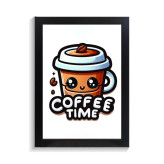 تابلو کافه و رستوران طرح COFFE TIME کد PF-29009