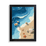 تابلو منظره طرح دریا کد PF-22125