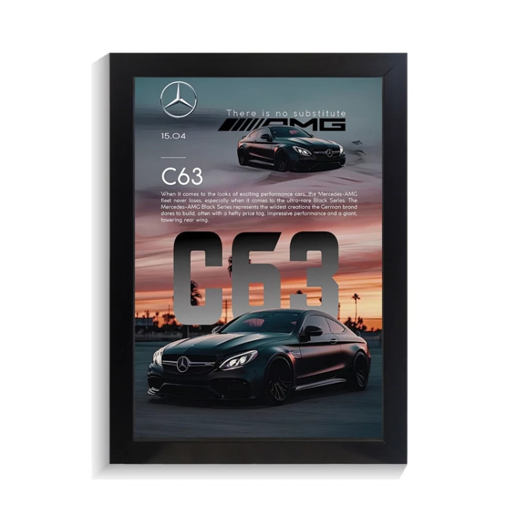 تابلو ماشین طرح بنز C63 کد PF-23200