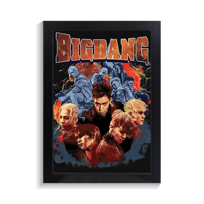 تابلو خواننده طرح BIG BANG کد PF-20017
