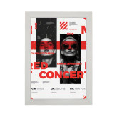 تابلو فیلم طرح RED CONCERT کد PF-12013