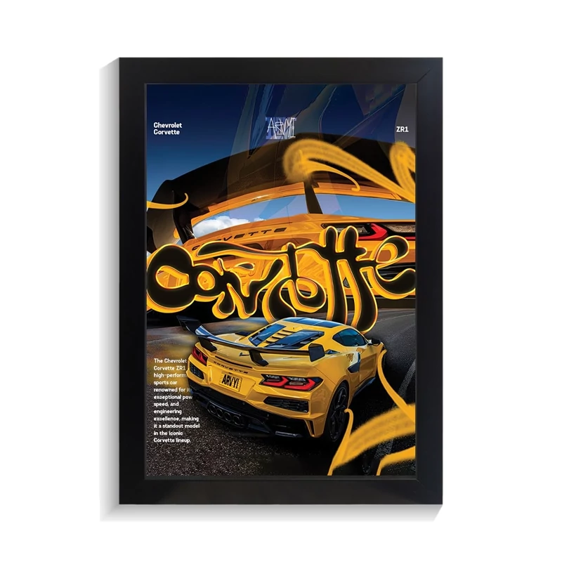 تابلو ماشین طرح شورلت کوروت کد PF-23620