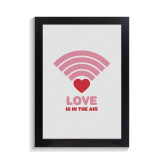 تابلو عاشقانه طرح love in the air کد PF-27045