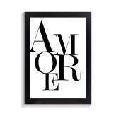 تابلو عاشقانه طرح amore کد PF-27084