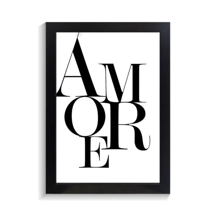 تابلو عاشقانه طرح amore کد PF-27084