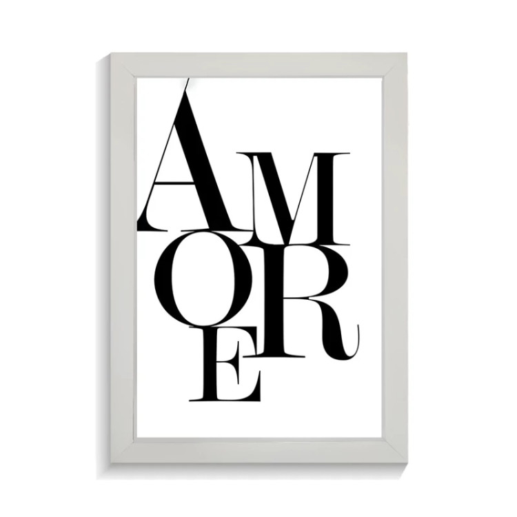 تابلو عاشقانه طرح amore کد PF-27084