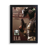 تابلو گیمینگ طرح ela رینبو سیکس کد PF-30236
