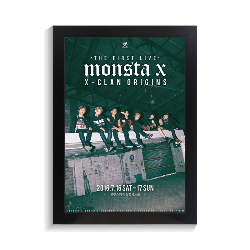 تابلو خواننده طرح Monsta x کد PF-20214