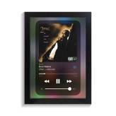 تابلو خواننده طرح موزیک پلیر dear mama توپاک کد PF-20604
