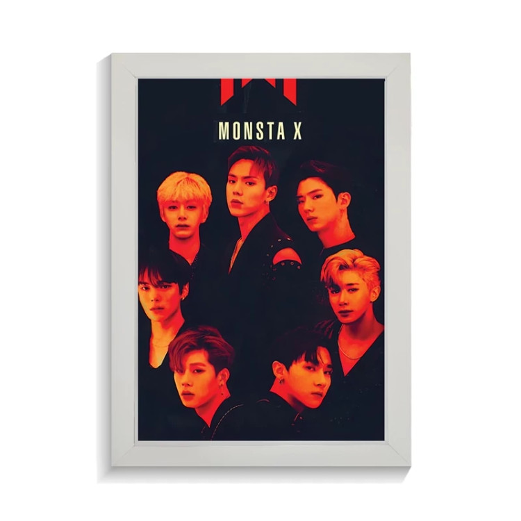 تابلو خواننده طرح Monsta x کد PF-20246