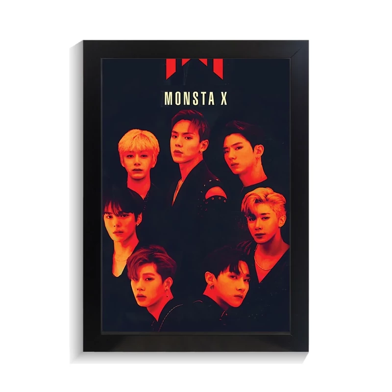 تابلو خواننده طرح Monsta x کد PF-20246