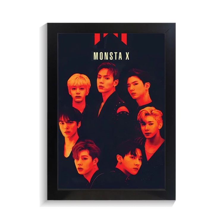 تابلو خواننده طرح Monsta x کد PF-20246