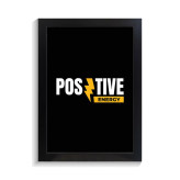 تابلو تایپوگرافی طرح positive کد PF-15060