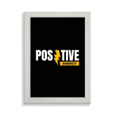 تابلو تایپوگرافی طرح positive کد PF-15060