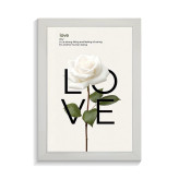تابلو عاشقانه طرح love کد PF-27080