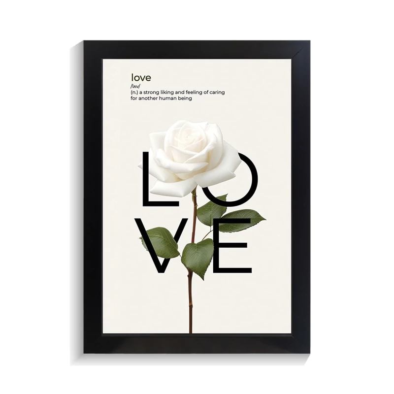 تابلو عاشقانه طرح love کد PF-27080