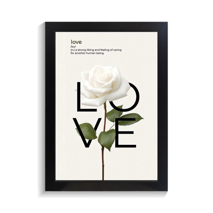 تابلو عاشقانه طرح love کد PF-27080