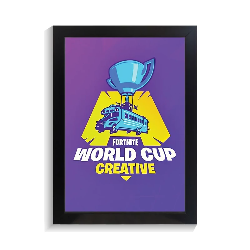 تابلو گیمینگ طرح فورتنایت world cup کد PF-30144