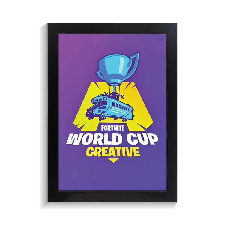 تابلو گیمینگ طرح فورتنایت world cup کد PF-30144