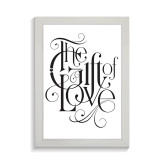 تابلو عاشقانه طرح love کد PF-27068